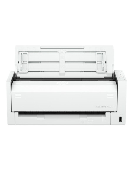 HP ScanJet Pro 4200 s1 Scanner ADF 600 x 600 DPI A4 Blu, Bianco