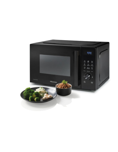 Hisense H23MOBSD1H forno a microonde Nero Solo microonde Superficie piana 23 L 800 W