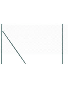 Palo della recinzione Grigio 50 x 1 m (rete 25 mm) 2