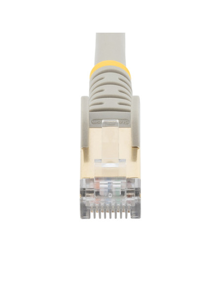 StarTech.com Cavo di Rete Ethernet Cat6a - Cavo Schermato STP da 50cm - Grigio