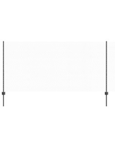 Recinzione con Posto Grigio 1,2 x 25 m Acciaio 2