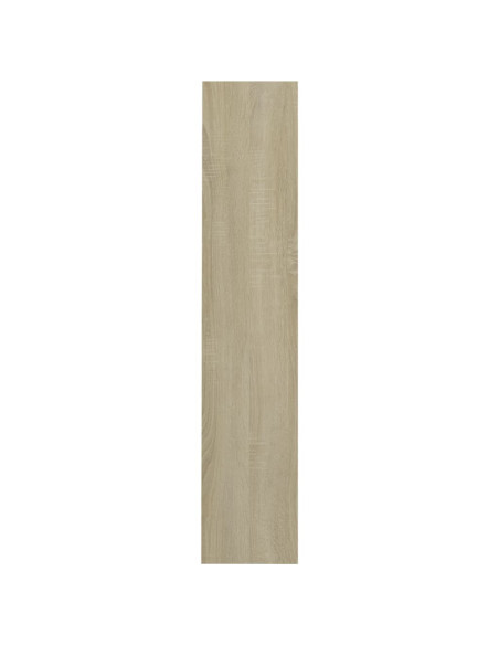 Scarpiera a Muro Rovere Sonoma 60x18x90 cm in Legno Multistrato