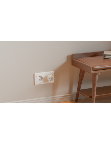 Imou Presa Smart Shuko con controllo dei consumi, Potenza 16A. Compatibile con MATTER