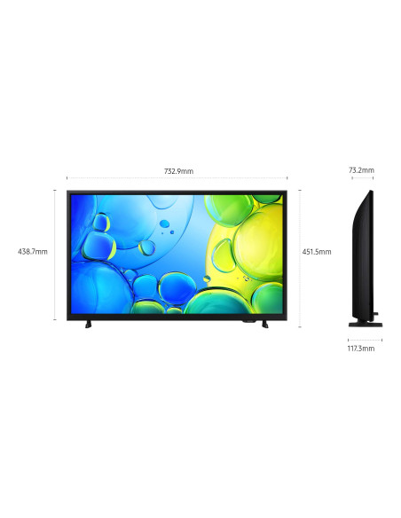Samsung Full HD 32" UE32F6000FUXZT, Hyper Real Processor, HDR & Pur Color, Smart Experience, OTS Lite & Adaptive Sound, Slim Loo