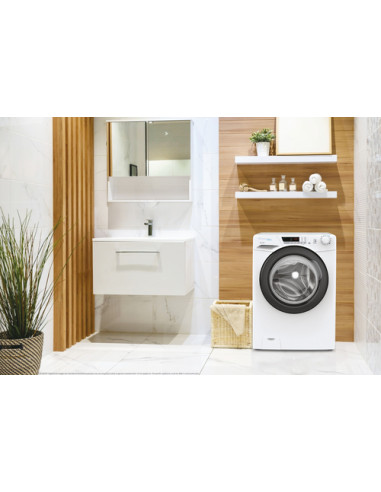 Candy Ultra HCU1282DWB4/1-S lavatrice Caricamento frontale 8 kg 1200 Giri/min Bianco
