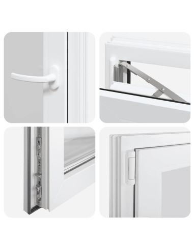 Finestra Seminterrato RISOR 60x100 cm Anta Ribalta DIN Sinistra