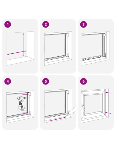 Finestra Seminterrato RISOR 60x100 cm Anta Ribalta DIN Sinistra
