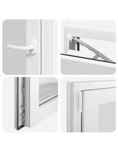 Finestra Seminterrato RISOR 60x100 cm Anta Ribalta DIN Sinistra