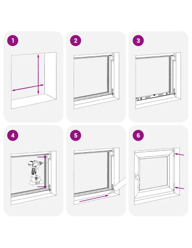 Finestra Seminterrato RISOR 60x100 cm Anta Ribalta DIN Sinistra