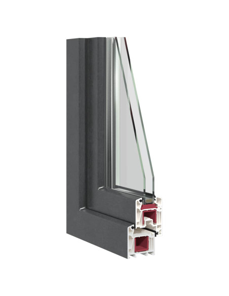 Finestra Seminterrato RISOR 60x80 cm Anta Ribalta DIN Sinistra