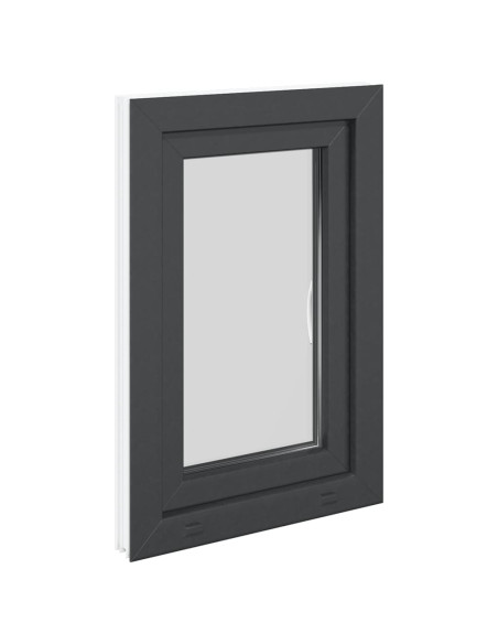 Finestra da cantina "RISOR" 50x75 cm Anta-ribalta DIN Destra Antracite