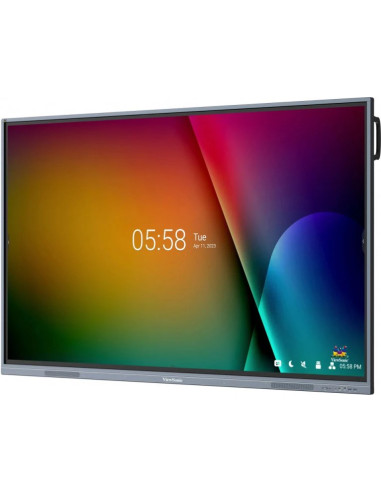 Viewsonic VS IFP 75 40 point 400 NIT Pannello piatto interattivo 190,5 cm (75") LCD 350 cd/m² 4K Ultra HD Grigio Touch screen P