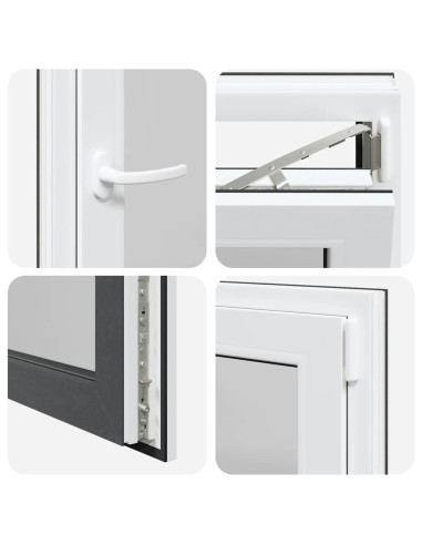 Finestra Seminterrato RISOR 60x100 cm Anta Ribalta DIN Destra