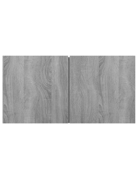 Set di Mobili Porta TV 5 pz Grigio Sonoma in Legno Multistrato