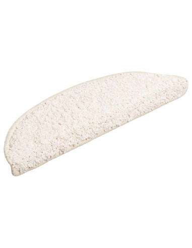 Tappetini per Scale 20 pz Bianchi 56x17x3 cm