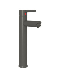 Rubinetto Miscelatore da Bagno Grigio 12x30 cm 2