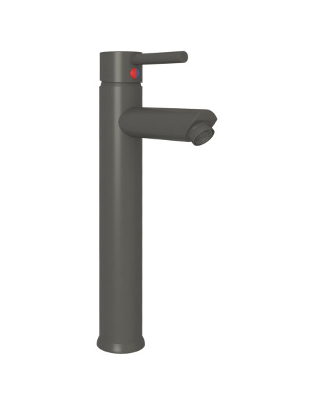 Rubinetto Miscelatore da Bagno Grigio 12x30 cm