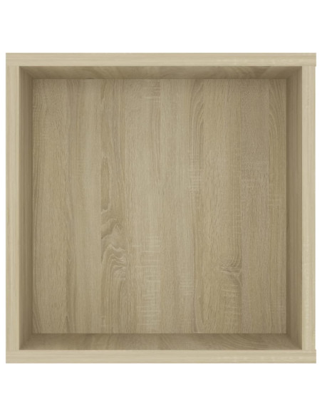 Mobile TV da Parete Rovere Sonoma 102x35x35cm Legno Multistrato