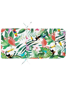 Cuscini per Sedia Adirondack 2pz Multicolore in Tessuto Oxford 2