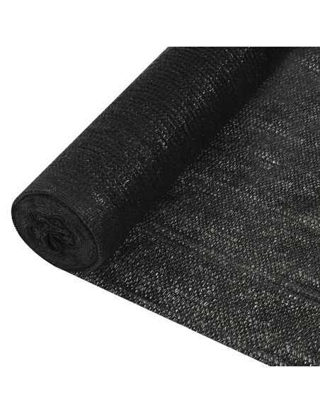 Rete per Privacy Nera 3,6x50 m in HDPE 150 g/m²