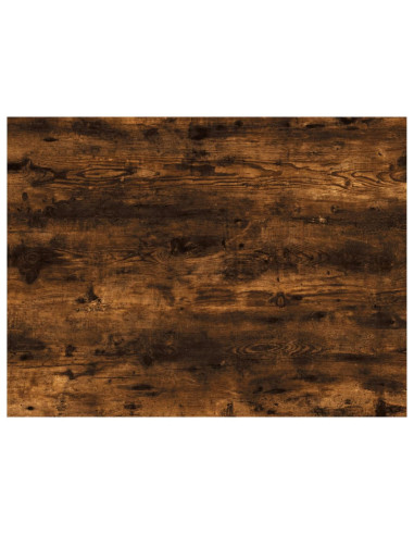 Mensole Parete 4pz Rovere Fumo 40x30x1,5 cm Legno Multistrato