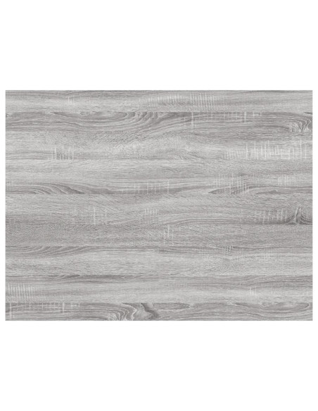 Mensole Parete 4pz Grigio Sonoma 40x30x1,5cm Legno Multistrato
