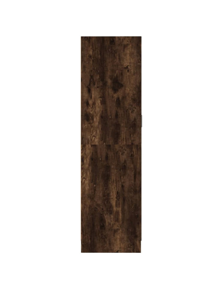 Armadio Rovere Fumo 82,5x51,5x180 cm in Legno Multistrato