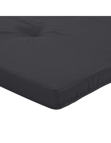 Cuscini per Sedia Adirondack 2 pz Neri in Tessuto Oxford