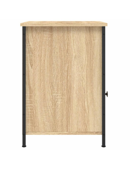 Comodino Rovere Sonoma 40x42x60 cm in Legno Multistrato
