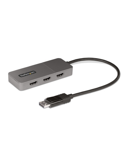 StarTech.com Adattatore DP HDMI a 3 Porte - Hub MST da DisplayPort a HDMI 4K 60Hz - Convertitore DP1.4 a Multi Monitor HDMI per 