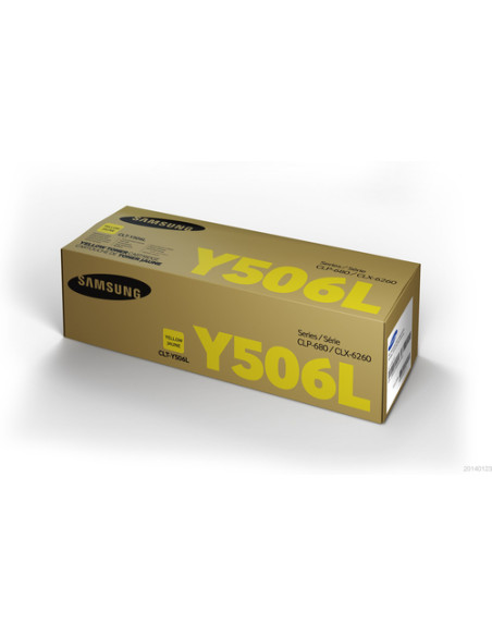 Samsung Cartuccia toner giallo originale HP CLT-Y506L ad alta capacità