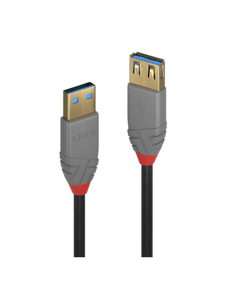 Lindy Prolunga USB 3.2 Tipo A, Anthra Line, 1m