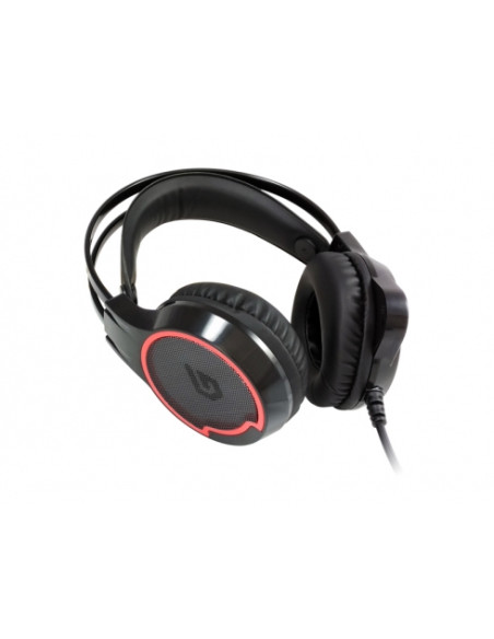 Conceptronic ATHAN U1 Auricolare Cablato A Padiglione Gaming USB tipo A Nero