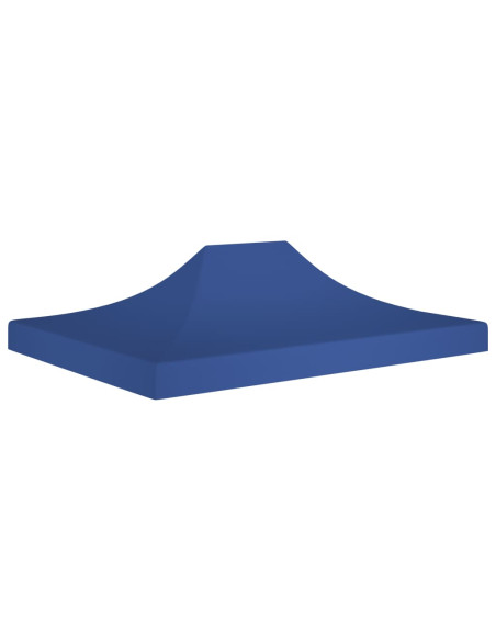Tetto per Tendone per Feste 4,5x3 m Blu 270 g/m²