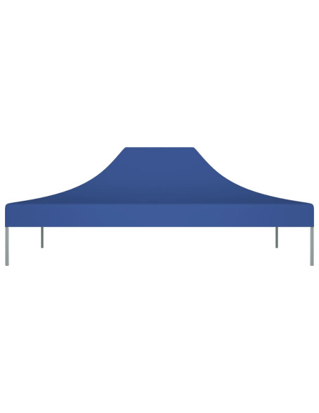 Tetto per Tendone per Feste 4,5x3 m Blu 270 g/m²