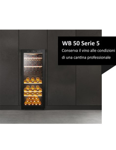Haier Wine Bank 50 Serie 5 HWS79GDG Cantinetta vino con compressore Libera installazione Nero 79 bottiglia/bottiglie