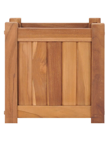 Letto Rialzato 30x30x30 cm in Legno Massello di Teak