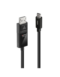 Lindy 43341 cavo e adattatore video 1 m USB tipo-C DisplayPort Nero
