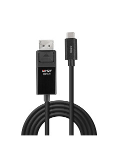 Lindy 43341 cavo e adattatore video 1 m USB tipo-C DisplayPort Nero 2