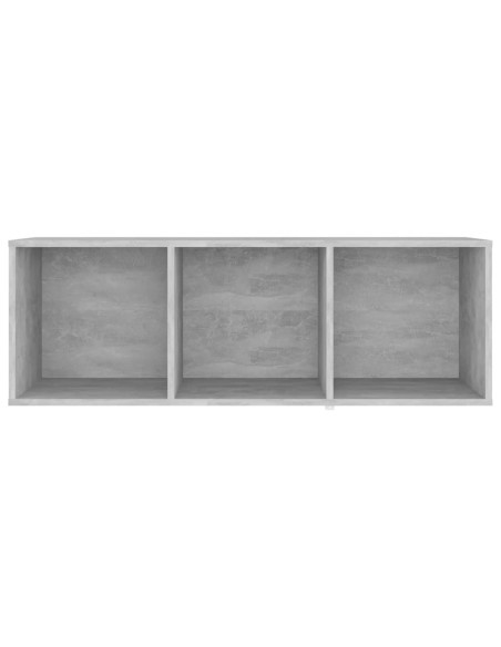 Mobili TV 3 pz Grigio Cemento 107x35x37 cm in Legno Multistrato