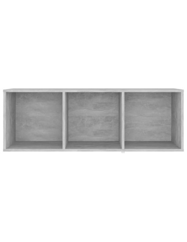 Mobili TV 2 pz Grigio Cemento 107x35x37 cm in Legno Multistrato