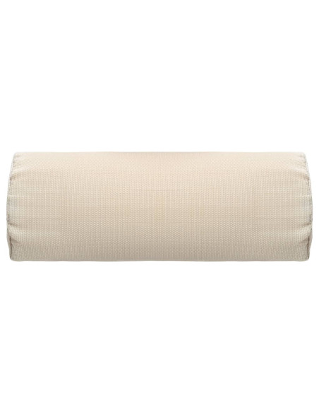 Poggiatesta per Sdraio Crema 40x7,5x15 cm in Textilene