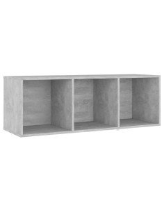 Mobile Porta TV Grigio Cemento 107x35x37 cm Legno Multistrato