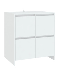 Credenza Bianca 70x41x75 cm in Truciolato