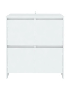 Credenza Bianca 70x41x75 cm in Truciolato 2