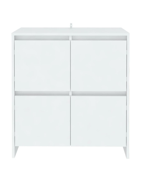 Credenza Bianca 70x41x75 cm in Truciolato