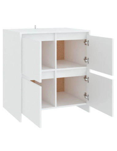 Credenza Bianca 70x41x75 cm in Truciolato