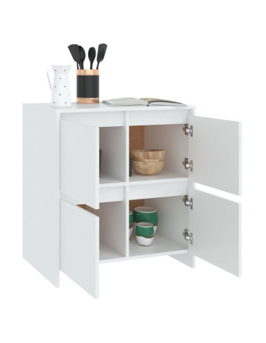 Credenza Bianca 70x41x75 cm in Truciolato