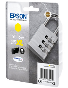 Epson Padlock Singlepack Yellow 35XL DURABrite Ultra Ink 2