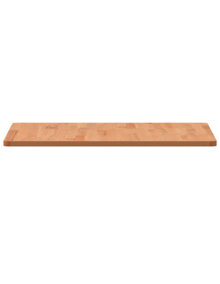 Piano per Tavolo 60x60x1,5 cm Quadrato Legno Massello di Faggio